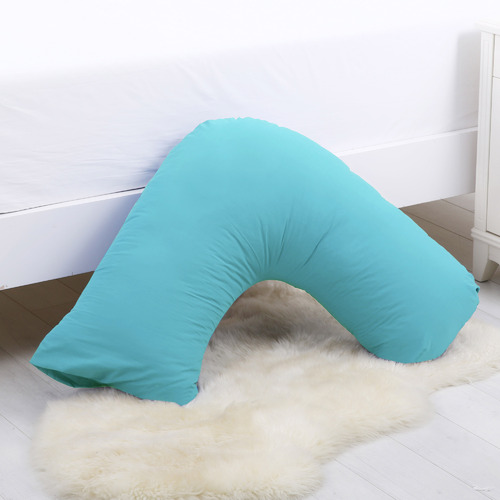 Fluffy v sale shaped pillowcase